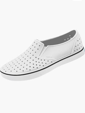Miles Native Shoes White Slip-On